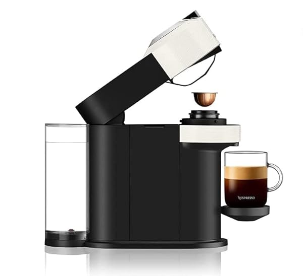 Nespresso De'Longhi Vertuo Next Deluxe by De'Longhi with Aeroccino - Chrome by Nespresso - Image 2