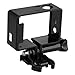 Produktbild Cikuso Rahmen + Grundplatte Frame Mount Rahmenhalterung Halter Fuer Gopro Hero 3 Schwarz
