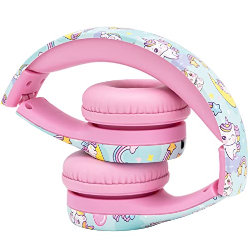 Snug Play+ Kids Headphones with Volume Limiting for Toddlers (Boys/Girls) - Unicorns - Image 5