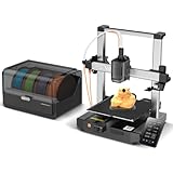 (Bundle Anycubic Kobra 3 V2 Combo) Anycubic Multi Color 3D Printer, Support Multicolor Pringting 600mm/s Max High Speed