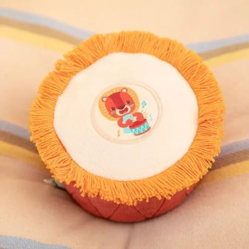 Lilliputiens Hochet tambour Jack le lion, vue 2
