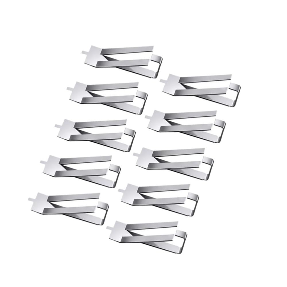 10Pcs Glass Bed Spring Turn Clip Fit for 3D Printer Platform Stable Clamp Hot Bed Glass Retainer