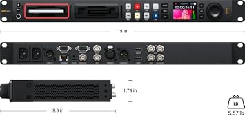 Blackmagic Design HyperDeck Studio 4K Pro Recorder (HYPERD/ST/DG4P)