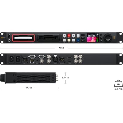 Blackmagic Design HyperDeck Studio 4K Pro Recorder (HYPERD/ST/DG4P)