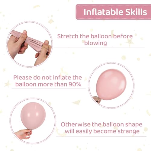 Image of Pastel Balloons,50PCS 12 Inch Retro 6 Color Blue Purple Green Pink Orange Beige Boho Latex Party Balloon for Colorful Ballon Birthday Graduation Anniversary Shower Easter Wedding Decorations