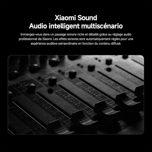 XIAOMI TV A Pro 75, 190 cm (75 Pouces), 4K UHD QLED, Smart TV, Google TV, Contrôle Vocal, HDR10+, Mode Game Boost 120Hz, MEMC, 2Go+8Go, Compatible avec Airplay & Google Cast