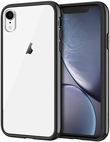 JETech Case for iPhone XR 6.1-Inch, Non-Yellowing Shockproof Phone Bumper Cover, Anti-Scratch Clear Back (Clear)