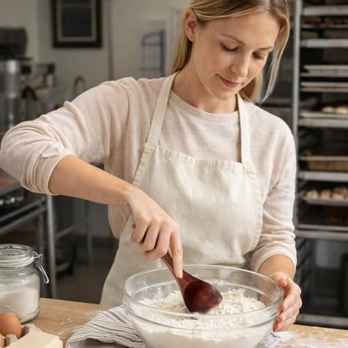5-Piece Wooden Spoon and Utensil Set, Essential Wooden Cooking Tools for Your Kitchen Needs - Image 5