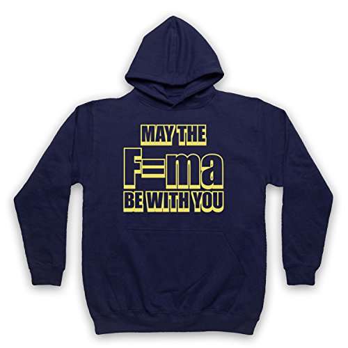 Sweat a capuche May The Force Be with You vetement physics coton adulte