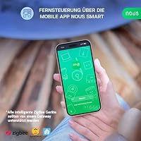 Nous D1Z Zigbee DIN Hutschienen-Schalter, 16A Intelligenter Schalter mit Energieüberwachung, Kompatibel mit Home Assistant, Alexa, Google Home, App-Fernsteuerung, Sprachsteuerung & Timer – Ansicht 4