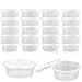 Augshy 40 Pack 2oz Slime Storage Containers with Lids Foam Ball Storage Containers