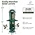 Kingsyard Squirrel Proof Bird Feeder with Removable Base, All Metal, Tube Bird Feeders for Outdoors Hanging, Easy to Clean & Refill, Dark Green