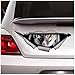 WYZDGTD Autocollant de Voiture by Autocollant Chauve-Souris Autocollant De Voiture Chauve-Souris Autocollant Animal Autocollant 3D Animaux Drôles Autocollants 2 pcs Plus Long Côté 30 Cm