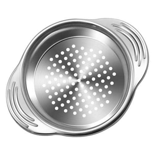 Stainless Steel Can Strainer, Food Sieve for Canned Goods and Pasta