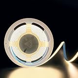 HAMRVL COB LED Strip Lights White 3000k DC12V,480leds/M 16.4ft,Super Bright CRI90 Flexible LED Tape