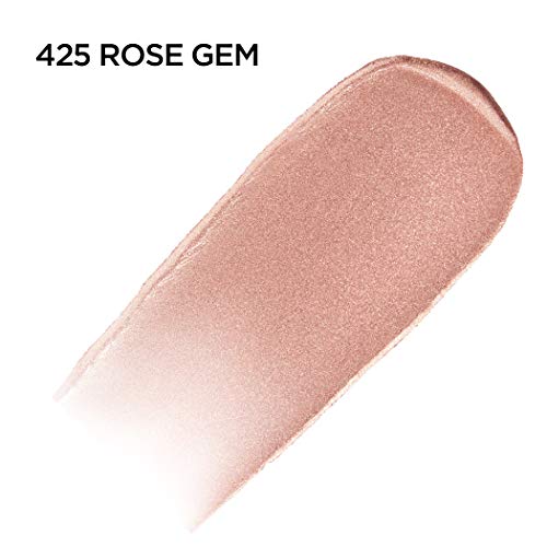 L'oreal Paris Brilliant Eyes Shimmer Liquid Eye Shadow, Longwearing Lasting Shimmer, Crease Resistant, Flake-Proof, Precision Applicator, Quick Dry, Non-Greasy, Rose Gem, 0.1 Oz. #TOP1