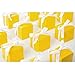 AWELL Yellow Gift Candy Box Bulk 2x2x2 inches with White Ribbon Party Favor Box,Pack of 50