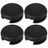 YINETTECH 4 pcs Capuchon de Stick Analogique Remplacement de Circle Pad Compatible avec Nintendo 3DS 2DS 3DS XL 2DS XL LL Noir