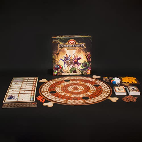 Galápagos, Dungeon Fighter (2ª Edição), Jogo de Tabuleiro para amigos, 1-6 jogadores, 30-60min