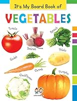 It's My Big Board Book of VEGETABLES 9383299347 Book Cover