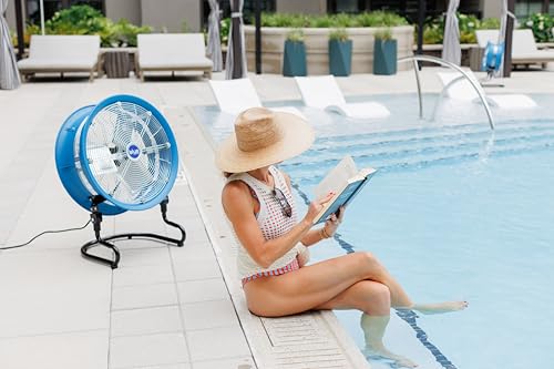 Patterson BLUE 24-Inch Floor Fan, view 6