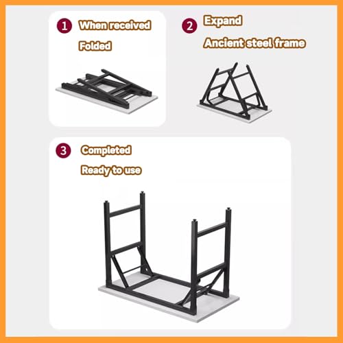 Bureau pliable résolvant le manque d'espace dans la chambre