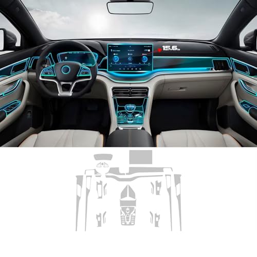 Film protection BYD pour eviter les rayures sur l'ecran de navigation