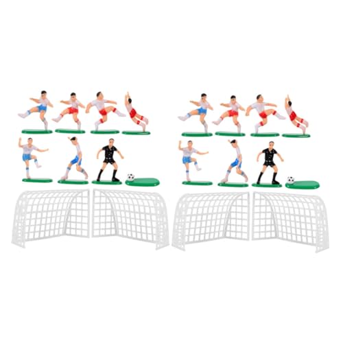 WESIEVYA 2sets Decorazioni Per Toppers Per e Cupcake Accessori Per Figure Miniature e Porticine Per Sportivi