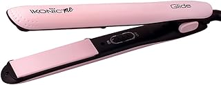 Ikonic Glide Hair Straightener | Ceramic Coated Floating Plates | Quick Heat Up | Switch Light Indicator |Compact Design | Travel Friendly | for All Hair Types, Peach