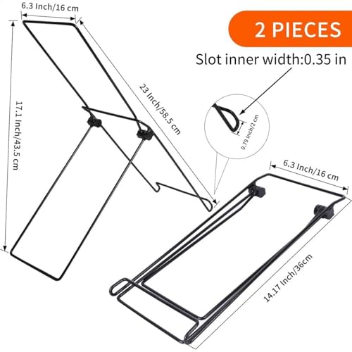 Support de panneau solaire pliable léger inclinable | Fixation acier x2