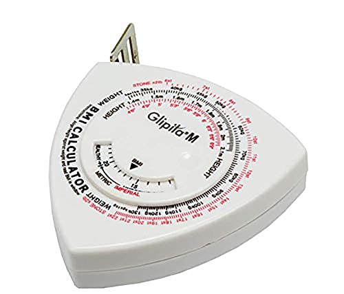 Utoolmart  巻尺 裁縫 メジャー 巻取りボタン付き 両面目盛 150cm 三角BMI巻尺JC12 ABS素材 腰囲 胸囲 バスト 測定用 計測が便利 オートメジャー 腐食抵抗 巻き尺 定規 テープメジャー 無毒無味 耐酸アルカリ  計測 精密作業 測定工具 1個入り