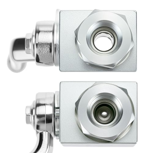 QWORK Hydraulic Ball Valve 3/8'' NPT, 7250 PSI Shut-Off 2 Way Valve, High Pressure Hydraulic Valve, DN10 by QWORK - Image 6