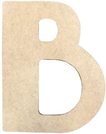 Wooden Letter, 15'' Unfinished Lemon Drop Wall Letter (A) (12''-30'')