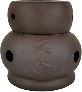 Purple Sand Moxibustion Tank Tool Gua Sha Cupping Moxa Massage Wormwood Tank Mugwort