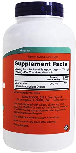 Now Magnesium Oxide Powder, 8-Ounce (Pack Of 2) #TOP1