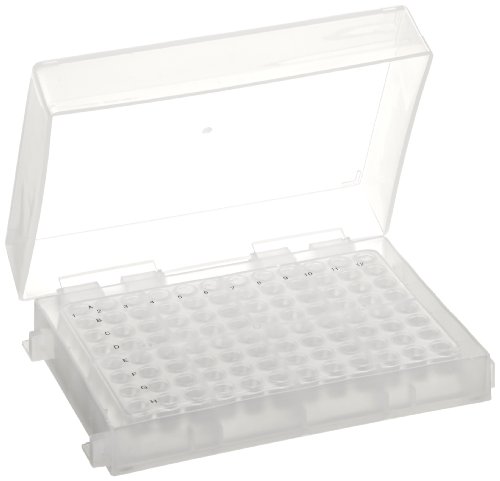 Heathrow Scientific HD23461B Polypropylene PCR Rack, 96 Well, Natural (Pack of 5)