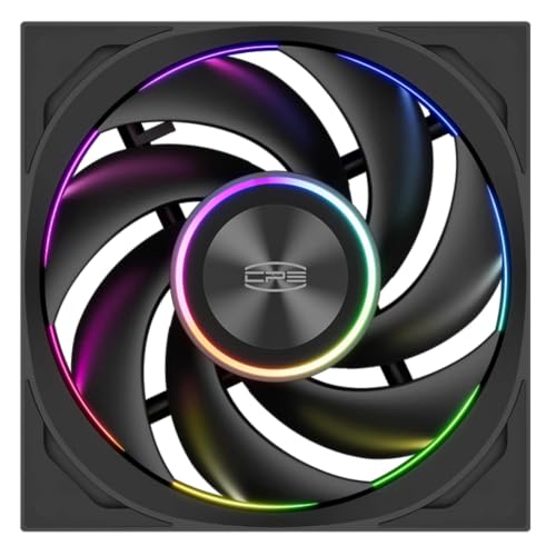 PCCOOLER F7 X120 ARGB PC Fan, Wireless Daisy Chain, 3000RPM Extreme Cooling by PCCOOLER - Used condition - US$33.80