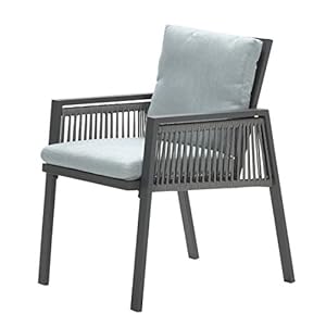 Garden Impressions Luxe aluminium Rope diningstoel Andrea, inclusief waterafstotende kussens
