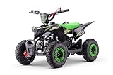 Verstärkte Doppel-Kupplung ATV - Mini-Quad für Kinder Beneo Motors Adventure Grün - 50cc