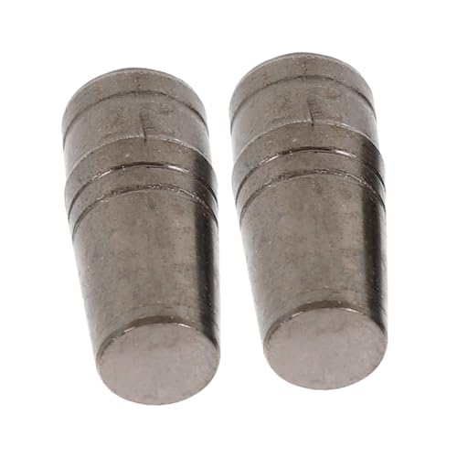 BAZEITFLOW 2pezzi Punte in Metallo per Ombrello Copertura Superiore per Ombrellone Sostituzione Punta Ombrello Accessori per Ombrelli Manico Lungo Ricambio Punta