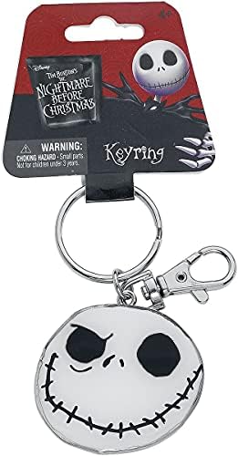 Disney Nightmare Before Christmas Good Day and Bad Day Color Pewter Keyring image 5