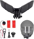 Universal Motorcycle Helmet Chin Mount with Adhesive Pads...