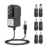 15V 1A DC Adapter Charger Charging Cable Cord for Peak 450A 500A 600A 800A 1000A Auto Battery Booster Jump Starter, Compatible Beatit,Tacklife,Gooloo & More Portable Car Jump Starter