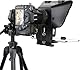 Desview T3 Teleprompter mit Fernbedienung für Smartphone Tablet Kamera DSLR Weitwinkelobjektiv für bis zu 11 Zoll, iOS/Android-kompatible App für das Interview VLOG Videoaufzeichnung