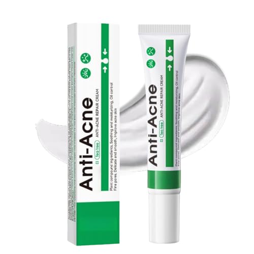 Acne Spot Treatment Cream - Aloe Vera Acne Removal Gel for Face - Oil-Control & Pimple Remover with Pore Shrinking - Anti-Acne Cream for Women & Men, Dark Spot Corrector,Gentle and Non-irritating