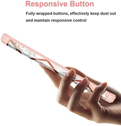 Fingic Samsung S20 Plus Case,Galaxy S20 Plus Case, Samsung Galaxy S20 Plus Marble Case 5G Hard PC&Soft Silicone Hybrid Protective Shockproof Bumper Anti-scratch Case for Samsung S20 + Plus,Rose Gold