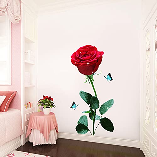 COVPAW® Graz Design Sticker Mural XXL Motif Lotus Rose Et Poissons