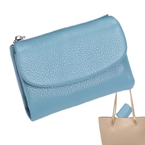 Portefeuille pour femme porte-monnaie fin en similicuir moderne