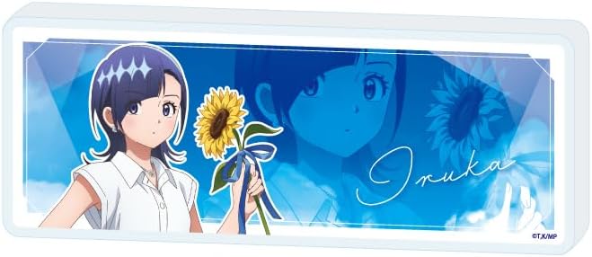 TV Anime Medalist 13 Okazaki Norika Sunflower Version. [Illustration] Mini Acrylic Block