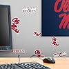 University of Mississippi Wordmark Logo 50ct Vinyl Large Deluxe Stickers Variety Pack - Laptop, Water Bottle, Scrapbooking, Tablet, Skateboard, Indoor/Outdoor #5